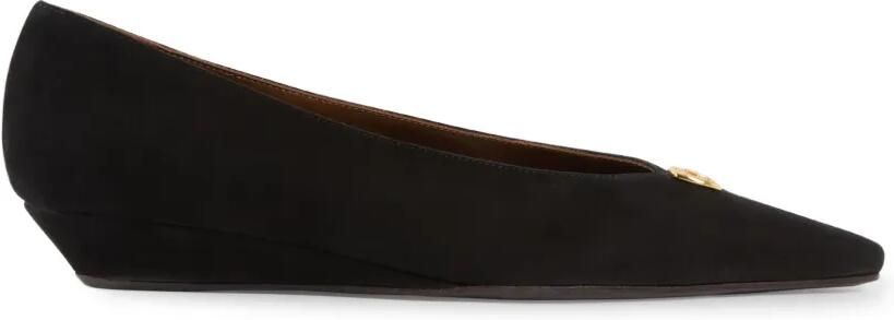 Giuseppe Zanotti Seal ballerina's Zwart