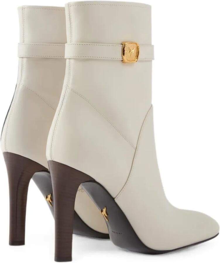 Giuseppe Zanotti Seal enkellaarzen Wit - Foto 2