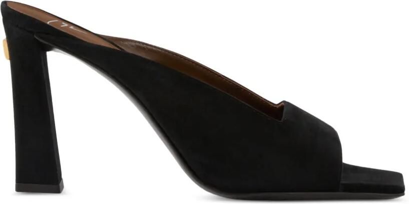Giuseppe Zanotti Seal muiltjes Zwart