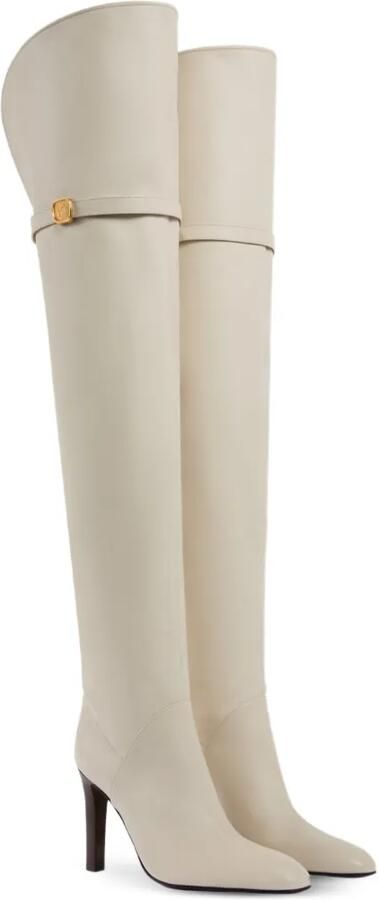 Giuseppe Zanotti Seal overknee laarzen Beige - Foto 3