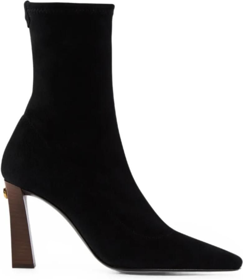 Giuseppe Zanotti Seal stretch enkellaarzen Zwart