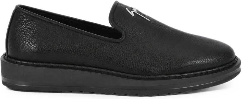 Giuseppe Zanotti Signature leren sneakers Zwart