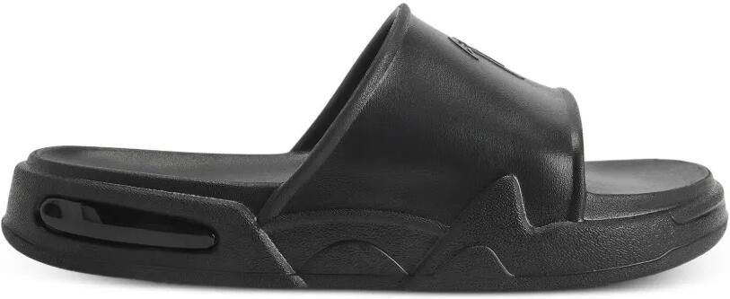 Giuseppe Zanotti Signature slippers met logo Zwart