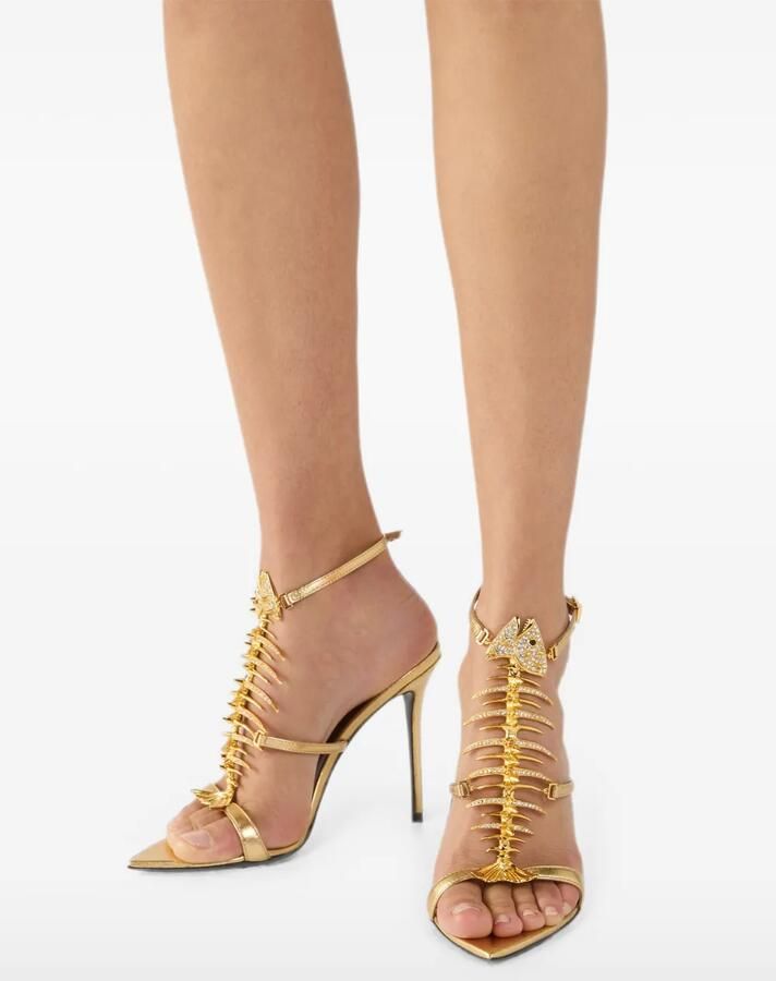 Giuseppe Zanotti Slim 2.0 sandalen Goud