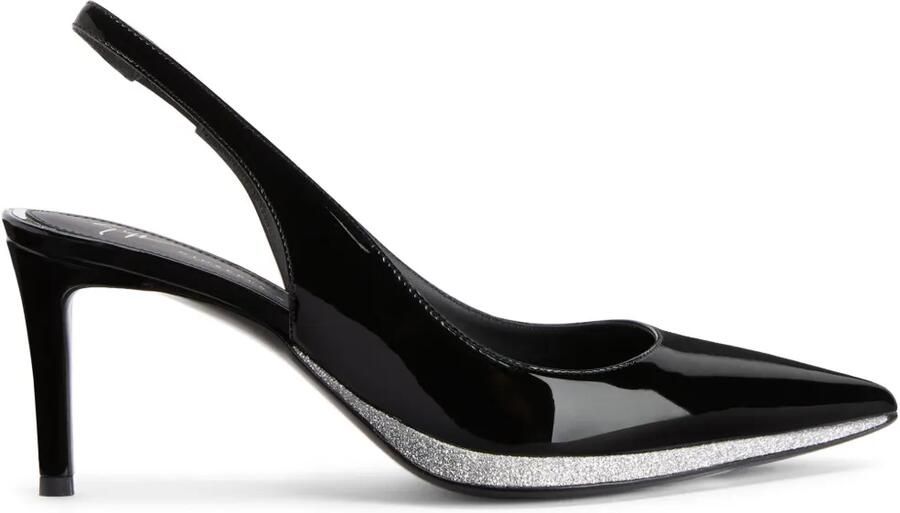 Giuseppe Zanotti Slingback sandalen Zwart