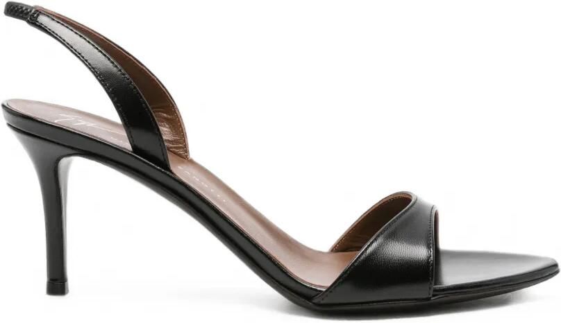 Giuseppe Zanotti Slingback sandalen Zwart