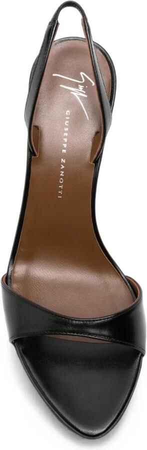 Giuseppe Zanotti Slingback sandalen Zwart - Foto 4