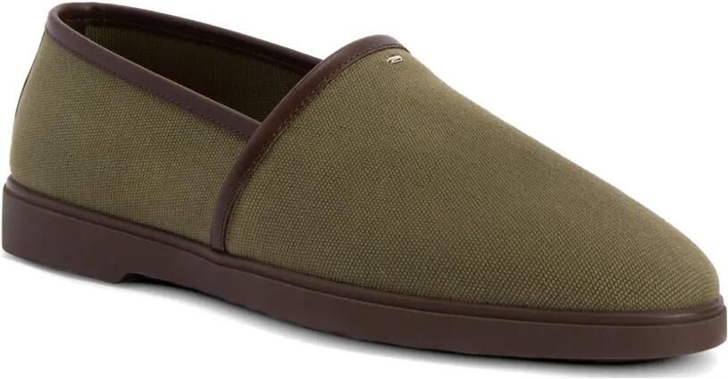Giuseppe Zanotti Slippers met contrasterende afwerking Groen - Foto 4