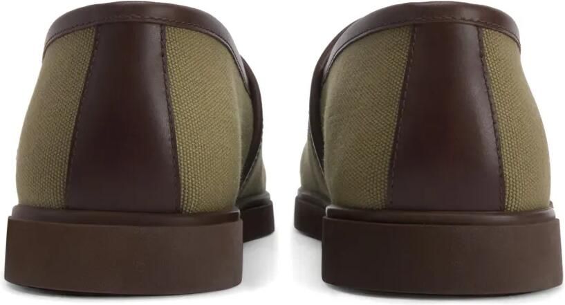 Giuseppe Zanotti Slippers met contrasterende afwerking Groen - Foto 3