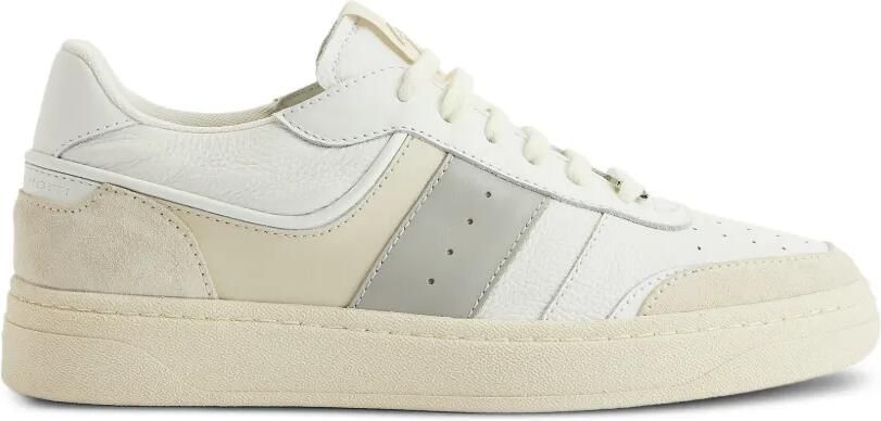 Giuseppe Zanotti Sneakers met colourblocking Wit