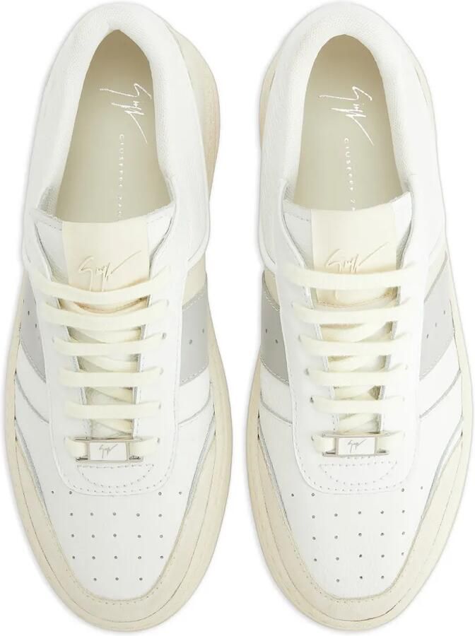 Giuseppe Zanotti Sneakers met colourblocking Wit - Foto 2