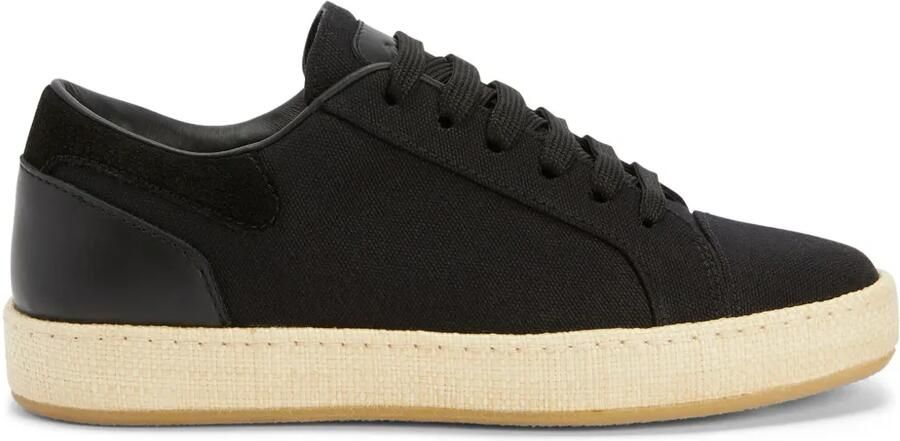 Giuseppe Zanotti Sneakers met logopatch Zwart