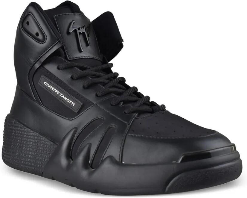 Giuseppe Zanotti Sneakers met logopatch Zwart - Foto 3