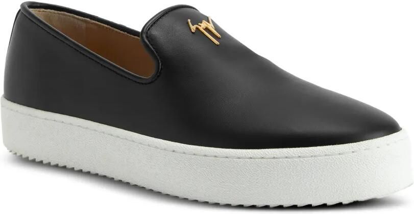 Giuseppe Zanotti Sneakers met logoplakkaat Zwart - Foto 4