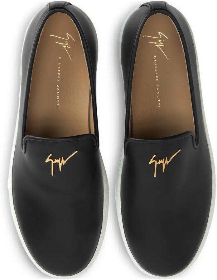 Giuseppe Zanotti Sneakers met logoplakkaat Zwart - Foto 2