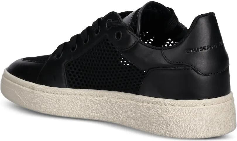 Giuseppe Zanotti Sneakers met mesh vlakken Zwart - Foto 2