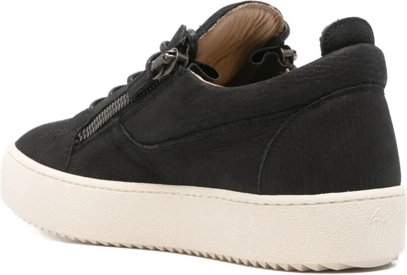 Giuseppe Zanotti Sneakers met ritsdetail Zwart - Foto 3