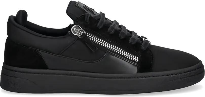 Giuseppe Zanotti Sneakers met ritsdetail Zwart
