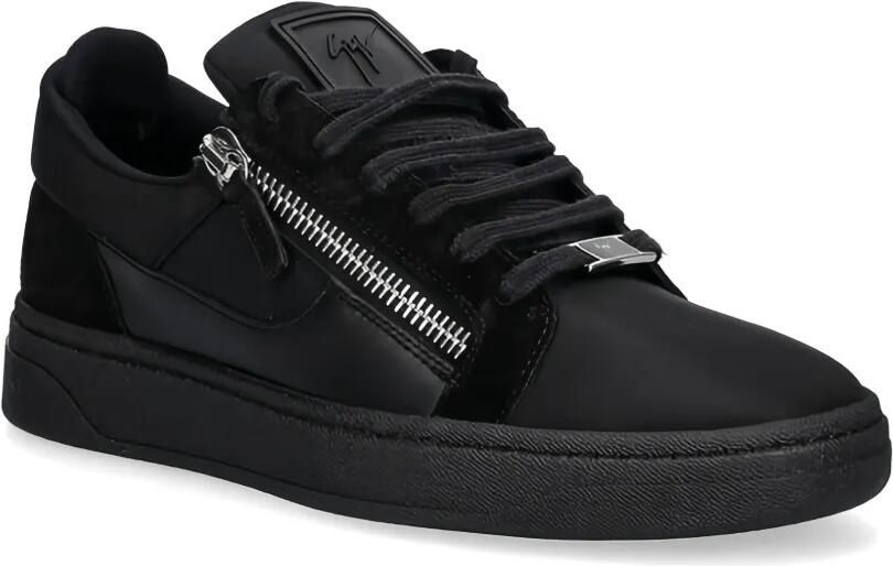 Giuseppe Zanotti Sneakers met ritsdetail Zwart - Foto 3