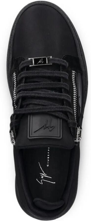 Giuseppe Zanotti Sneakers met ritsdetail Zwart - Foto 4