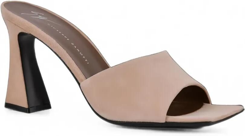 Giuseppe Zanotti Solhene muiltjes met vierkante neus Beige - Foto 4