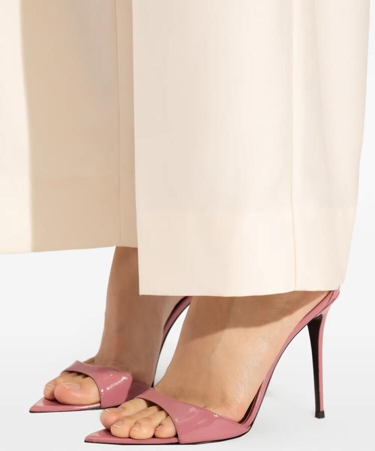 Giuseppe Zanotti Stiletto sandalen met puntige neus Roze
