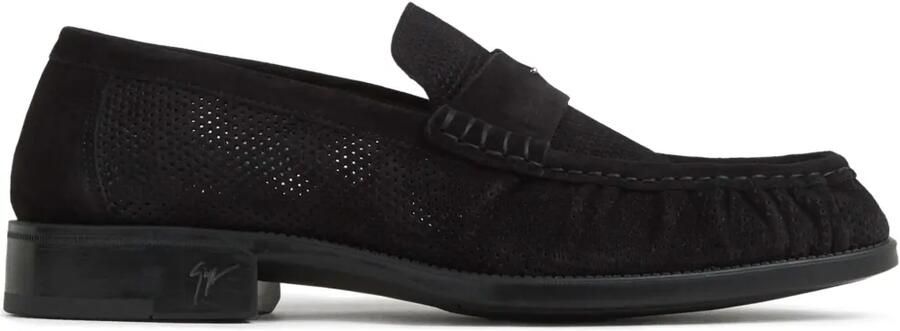 Giuseppe Zanotti Suède loafers Zwart