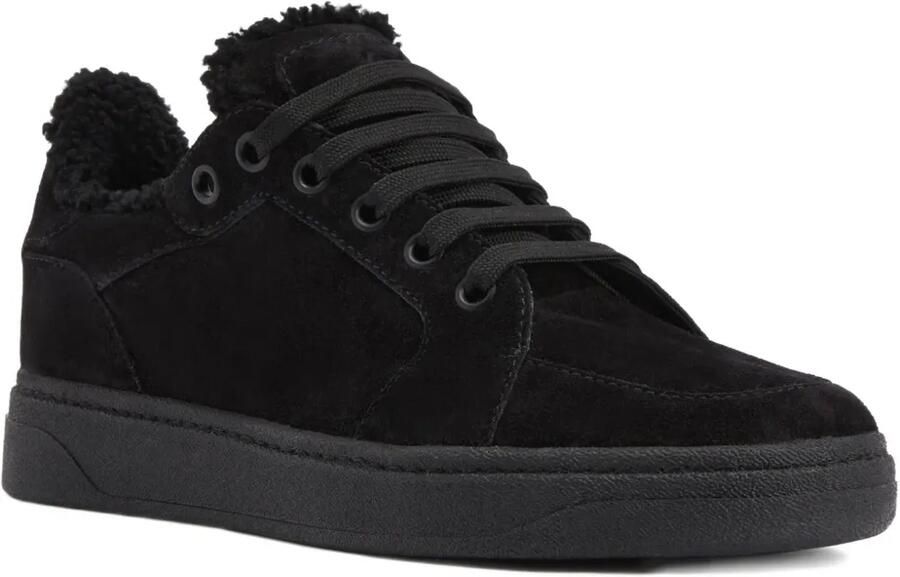 Giuseppe Zanotti Suède low-top sneakers Zwart