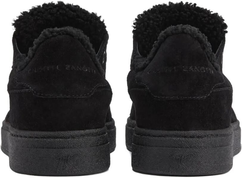 Giuseppe Zanotti Suède low-top sneakers Zwart - Foto 3