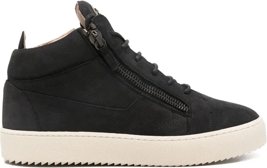 Giuseppe Zanotti Suède sneakers Zwart