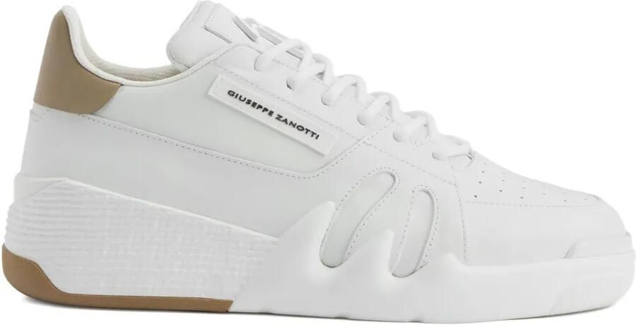 Giuseppe Zanotti Talon leren sneakers Wit