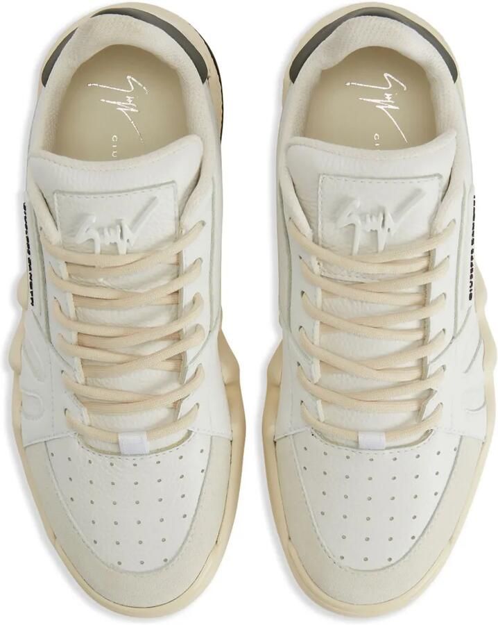 Giuseppe Zanotti Talon leren sneakers Wit - Foto 2