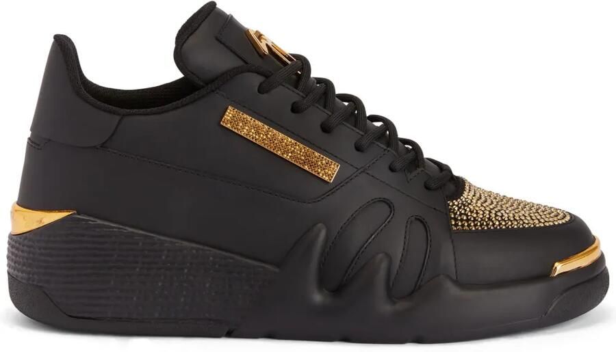 Giuseppe Zanotti Talon sneakers verfraaid met stras Zwart