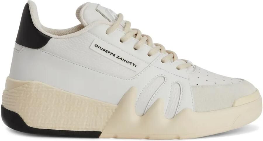 Giuseppe Zanotti Talon Winter leren sneakers Wit
