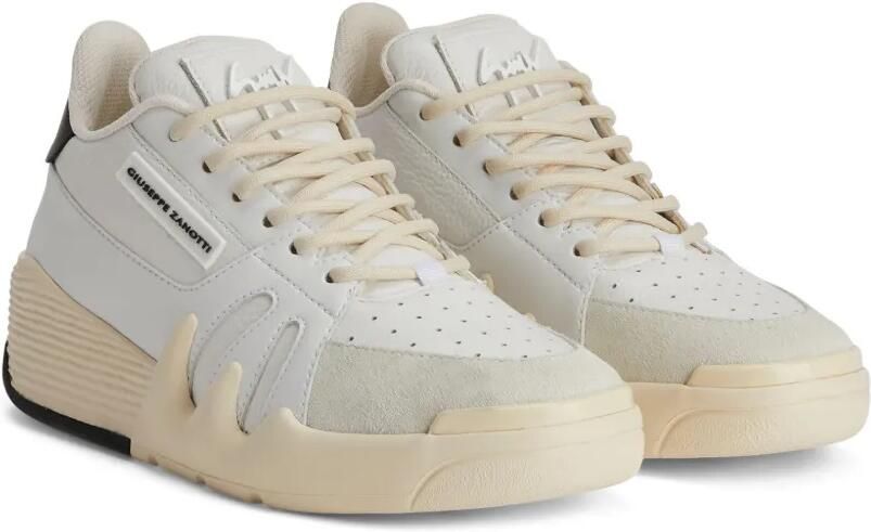 Giuseppe Zanotti Talon Winter leren sneakers Wit - Foto 3