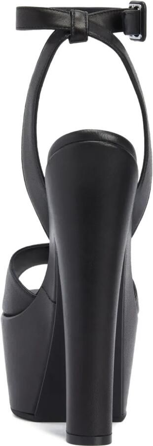 Giuseppe Zanotti Tarifa sandalen met plateauzool en enkelbandje Zwart - Foto 4