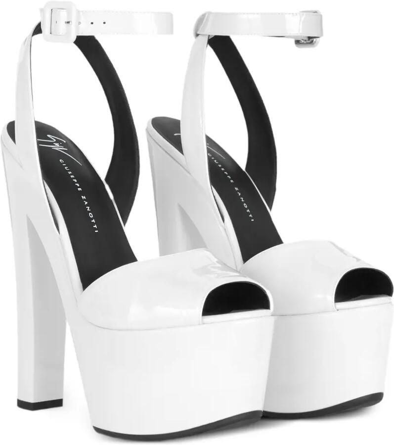 Giuseppe Zanotti Tarifa sandalen met plateauzool Wit - Foto 3