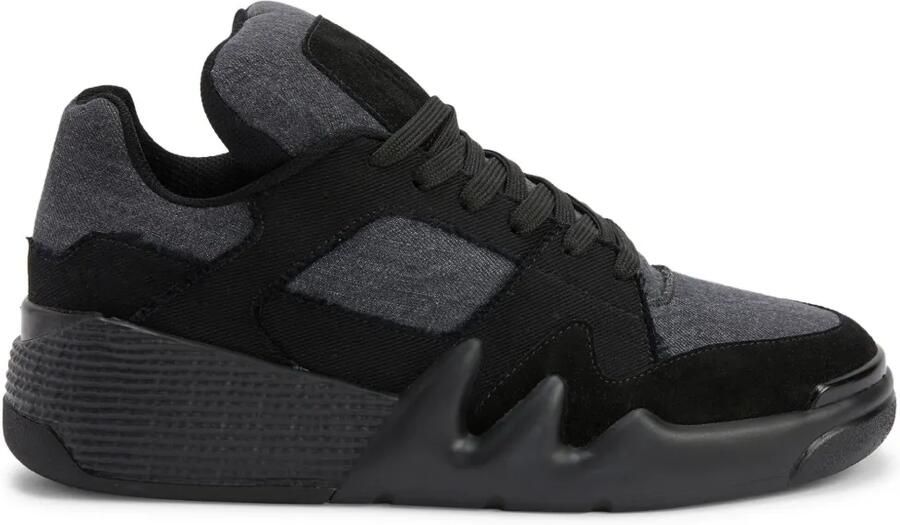 Giuseppe Zanotti Tazlon sneakers met logopatch Zwart