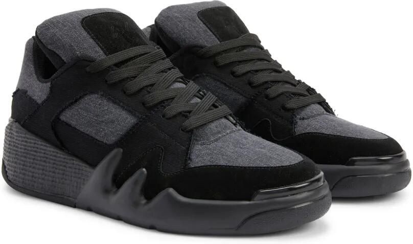 Giuseppe Zanotti Tazlon sneakers met logopatch Zwart - Foto 4