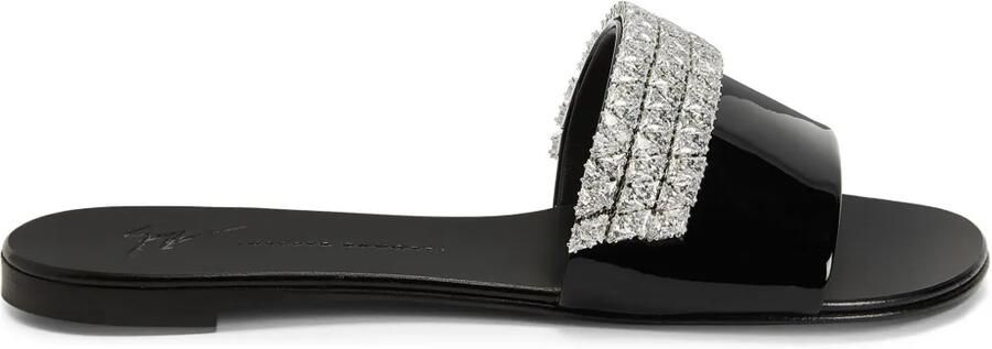 Giuseppe Zanotti Tesy sandalen verfraaid met stras Zwart