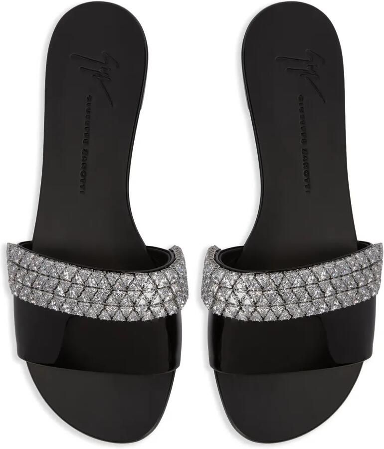 Giuseppe Zanotti Tesy sandalen verfraaid met stras Zwart - Foto 2