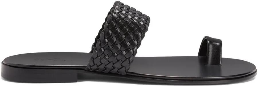 Giuseppe Zanotti Thibaut slippers Zwart