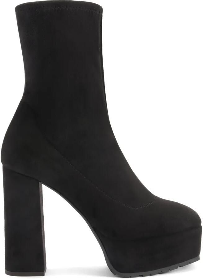 Giuseppe Zanotti Trixiee laarzen met plateauzool Zwart