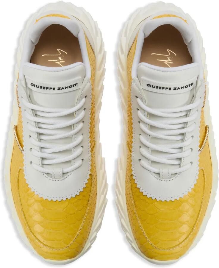 Giuseppe Zanotti Urchin sneakers Geel - Foto 2