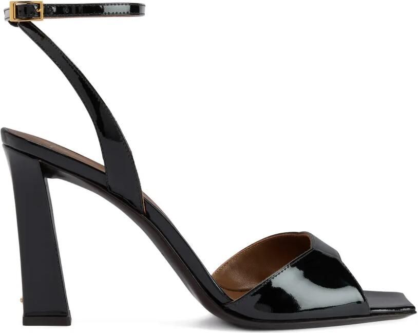Giuseppe Zanotti Venice sandalen met vierkante neus Zwart