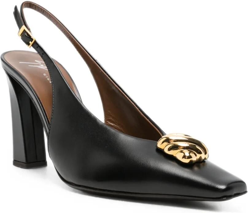 Giuseppe Zanotti Verfraaide slingback pumps Zwart - Foto 2