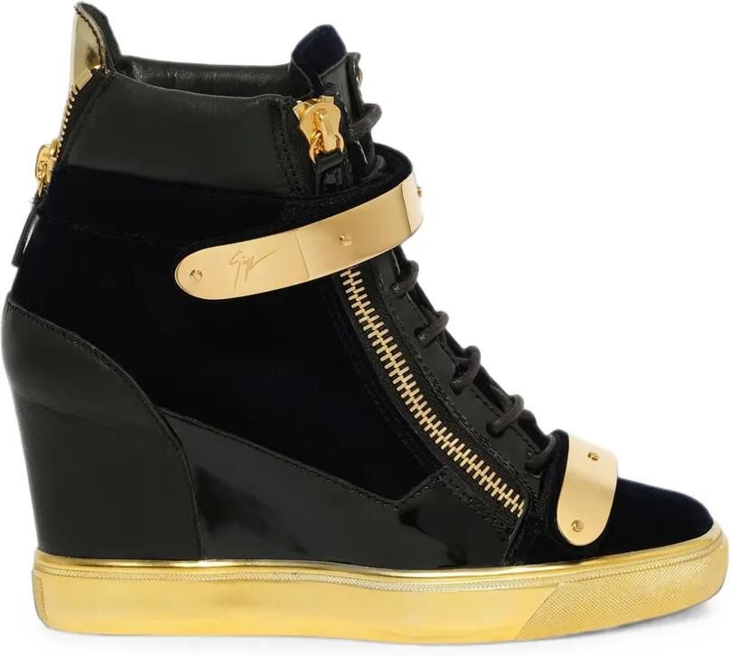 Giuseppe Zanotti Veronica sneakers met sleehak Blauw