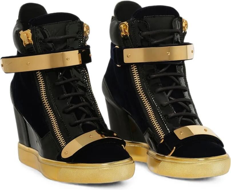 Giuseppe Zanotti Veronica sneakers met sleehak Blauw - Foto 2