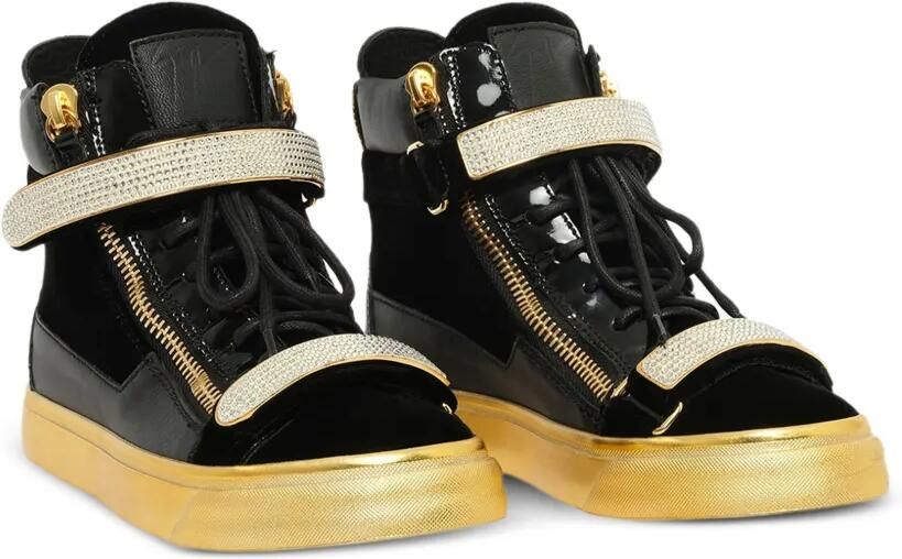 Giuseppe Zanotti Veronica sneakers verfraaid met kristallen Blauw - Foto 3