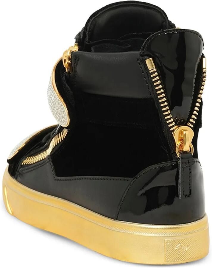 Giuseppe Zanotti Veronica sneakers verfraaid met kristallen Blauw - Foto 2
